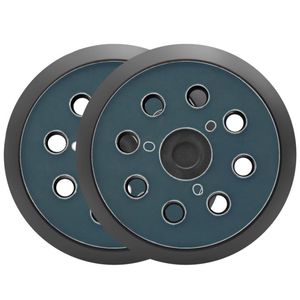 Yüksek performans 10 adet/1 takım kanca & döngü diskleri OEM 5 inç mavi zımpara pedleri için Orbital zımpara makinesi - Product Image 1