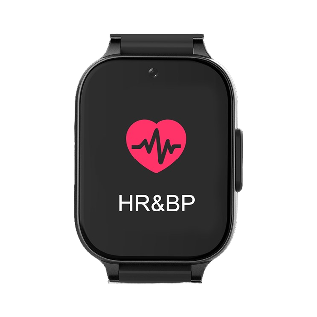 Senior Medical Alert Square Smartwatch with Fall Detection SOS Emergency Calls Sleep & Activity Tracker
