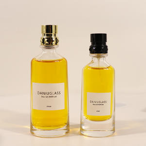 Venta al por Mayor de Botellas de Perfume Redondas de 30 ml de Capacidad, Botellas de Vidrio Transparente Recargables y con Atomizador, Vacías - Product Image 2