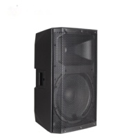 Enceinte active professionnelle Accuracy Pro Audio CAC15ADA 500W RMS en plastique, système de sonorisation PA, enceinte active de 15 pouces