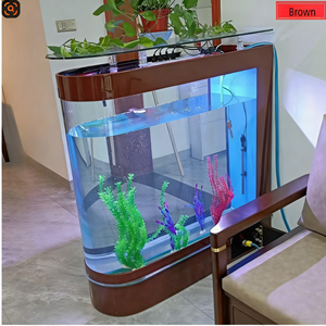 Bể cá & phụ kiện bán chạy nhất, bể cá tròn acrylic trong suốt lớn, có thể tùy chỉnh - Product Image 4