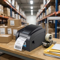 Imprimante d'étiquettes thermiques industrielle professionnelle CASHINO CSN-350B 82 mm pour l'étiquetage logistique en entrepôt