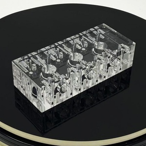 Custom Fabrication High Transparent Acrylic Parts Clear PMMA PC Mechanical Equipment Parts CNC Milling <b>Machining</b> <b>Service</b> - Product Image 3