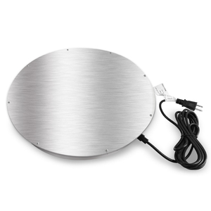 Calentador de <span class=keywords><strong>agua</strong></span> de pollo de acero galvanizado Base calentada de <span class=keywords><strong>agua</strong></span> de aves de corral para <span class=keywords><strong>bebedero</strong></span> de pollo de metal - Product Image 2