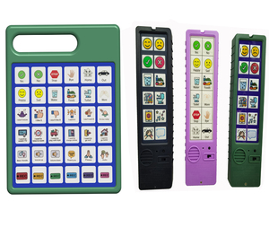 Tableau de communication pour la thérapie logopedique et l'autisme, dispositif AAC avec 5 boutons programmables, volume réglable, pour enfants autistes de 14 ans et plus, en plastique - Product Image 5