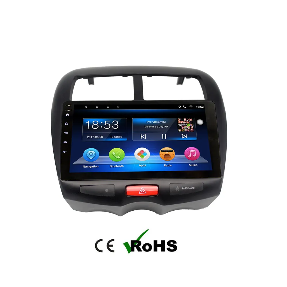 Autoradio Android, écran tactile, Gps, Bt, 4g, Wifi, stéréo, pour voiture Mitsubishi Asx (2010 — 2018)