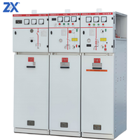 Caja de distribución de alto voltaje para gabinete de interruptor de red de anillo cerrado de metal AC de unidad de