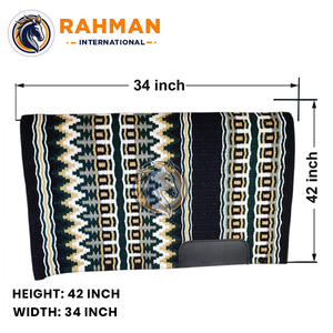 <b>Elite</b> Horse Saddle Pad for Western Riding Barrel Racing Training and Everyday Equestrian Activities - Product Image 2