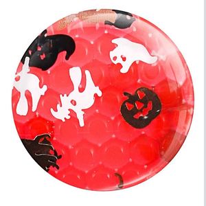 ลูกบอลบีบเล่นบรรเทาความเครียด TPR ยอดนิยมสำหรับฮาโลวีน ประดับเลื่อมและเม็ดน้ำ, ลูกบอลบีบเม็ดสีสำหรับเทศกาลผี, ของเล่นฟิดเจ็ต - Product Image 1