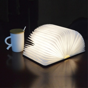 Lámpara de libro USB luz libro lumio plegable decorativa varios tamaños habitación de Navidad creativa - Product Image 6