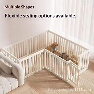 <span class=keywords><strong>Parc</strong></span> de jeu pour <span class=keywords><strong>chien</strong></span> d'intérieur épaissi en gros, garde-corps de sécurité, en stock en usine, barrière d'activité à poser au sol à la maison - Product Image 4