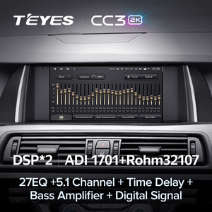 Teyes CC3 2K Cho BMW 5 Loạt F10 F11 2009 2017 Xe Đài Phát Thanh Đa Phương Tiện Video Player Navigation Stereo GPS Android 10 - Product Image 4