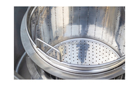 Déshydrateur alimentaire centrifuge commercial en acier inoxydable, capacité 15 kg, pour viande, légumes et fruits