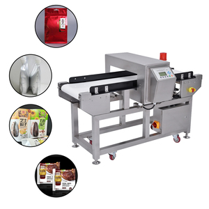 Détecteur de métaux intelligent à alarme acousto-optique, haute précision, numérique, en acier inoxydable pour ligne de production alimentaire - Product Image 1