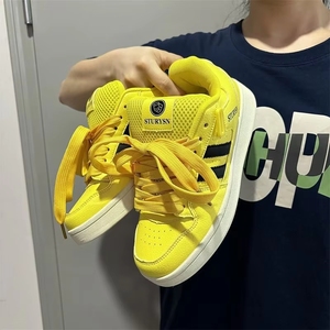 Sepatu Kasual Gaya Korea Trendy Terbaru untuk Pria Wanita, Cocok untuk Foto Instagram, Street Style, Retro, Paduan Warna, EVA, Fashion Musim Dingin - Product Image 6