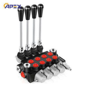 Válvula de Control Seccional Hidráulica DCV140-3 de Repuesto para Excavadoras APEX, Construcción Duradera, Control Manual - Product Image 6