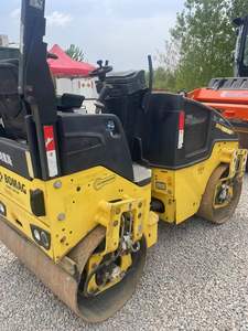 Rodillo compactador Bomag BW120AD-5 usado de 3, 4 y 5 toneladas, mini rodillo de carretera de alto rendimiento, compactador pequeño Bomag - Product Image 3