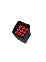 Projecteur LED extérieur étanche IP65 DMX512 RGBW en aluminium, alimenté par batterie, pour une utilisation variée et polyvalente