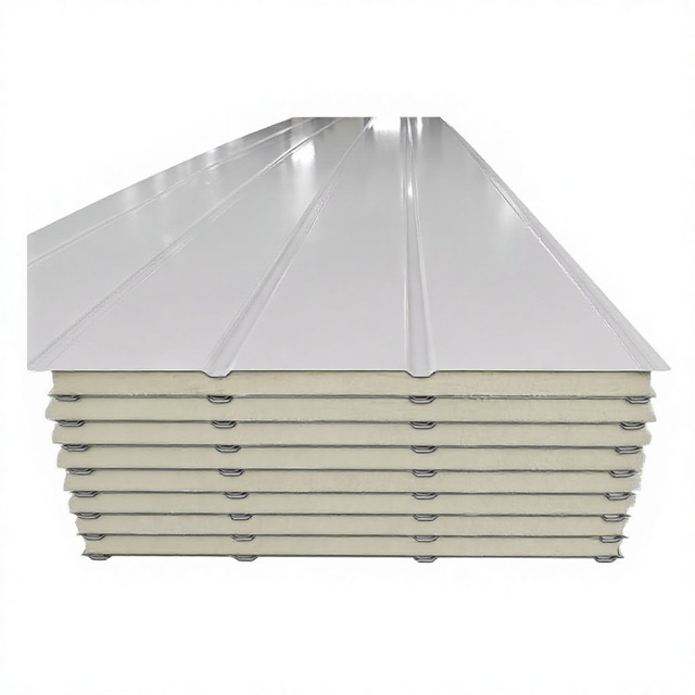 PU Core Sandwich Cladding Panel 16mm for Cold Room Warehouse Building