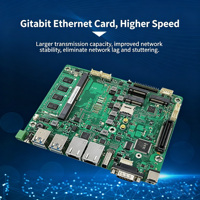 Placa Base Industrial EVUC Mini ITX Core I5 8/10ma Gen DDR4 32GB M.2 NVME 2.5G LAN HDMI VGA LVD Wi-Fi6 4G LTE 4USB 3.0