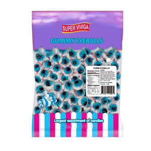 Caramelle gommose personalizzate per bulbi oculari OEM spedizione gratuita Halal Soft Candy Fruit Flover - Product Image 5