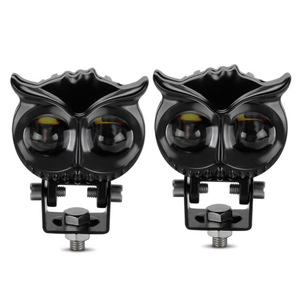 Commercio all'ingrosso di piccole dimensioni Owl Design Dual Color Ip68 20W led Spotlight Led moto Spot Light Led Work Light - Product Image 1