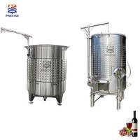 Réservoir à vin de haute qualité réservoir de stockage de vin en acier inoxydable réservoirs de fabrication de vin équipement de fermentation