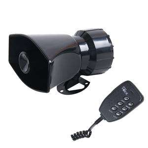 Anuncio de alarma de 7 tonos Alarma a prueba de lluvia Altavoz de control remoto inalámbrico Bocina de coche - Product Image 6
