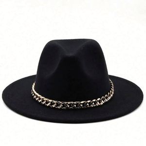 Sombreros Fedora de Poliéster y Algodón con Cadena Dorada, Estilo Personaje, para Unisex, Ideales para Fiestas y Pesca, Precio Accesible, Venta al Por Mayor en China - Product Image 6