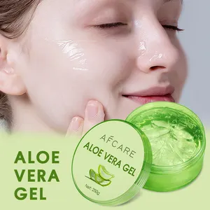 Gel di Aloe Vera crema idratante senza parabeni per la pelle rivitalizzatore e Gel lenitivo all'acido ialuronico vegano biologico Aloe Vera