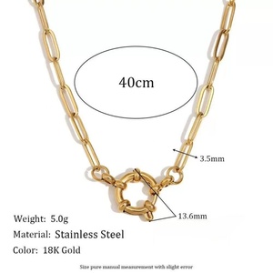 Pendentifs mignons en émail plaqué or 18 carats en acier inoxydable pour la fabrication de bijoux DIY - Product Image 5