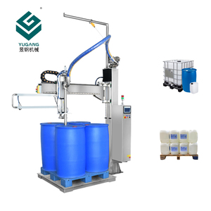 Machine de remplissage semi-automatique pour fûts en <span class=keywords><strong>plastique</strong></span> de <span class=keywords><strong>200L</strong></span> à 1000L, facile à contrôler, pour liquides chimiques, sirops, jus, huiles, peintures et remplissage IBC - Product Image 1