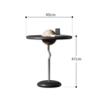 Table console en acier inoxydable de luxe moderne, design italien minimaliste, haut de gamme, pour couloir