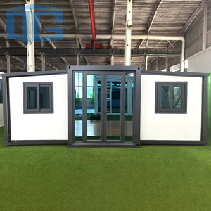 Compacto 20 pies expandible casa prefabricada plegable pequeña casa modular contenedor cabina con 2 dormitorios cocina y estilo moderno - Product Image 3