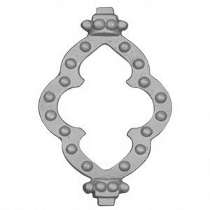 Pièces de portail de jardin en fonte Balaji Metals, robustes, finition sablée, moulage au sable, poli à haute brillance, lisses - Product Image 1