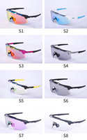 Lunettes de cyclisme complètes % Cycling Goggles, moulées en 3D, coupe-vent, haute définition, résistantes aux chocs, avec plaquettes nasales réglables, unisexe, pour le cyclisme sur route et les sports