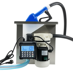 Kit de pompe à diaphragme 12V 24V 220V pour transfert avec buse basse, tuyau de dosage et débit élevé installé de 40L/min pour un transfert efficace d'AdBlue - Product Image 1
