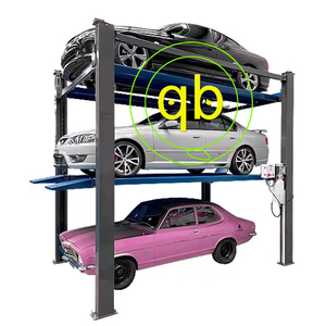 Đơn Giản Bốn 4 Bài 3 Cấp Độ Stacker Dọc Xe An Toàn Bãi Đậu Xe Nâng Xếp Chồng Hệ Thống Cho Nhà Đậu Xe Nhà Để Xe Thiết Bị - Product Image 5