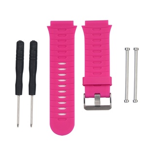Bracelet de montre intelligente pour <span class=keywords><strong>Garmin</strong></span> <span class=keywords><strong>Forerunner</strong></span> <span class=keywords><strong>920XT</strong></span> avec vis originales + couteau utilitaire Bracelet de montre en silicone - Product Image 6
