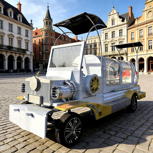 Nouveau cercueil métallique fait main à double axe et 4 roues, style européen personnalisable, pour usage commémoratif adulte - Product Image 1
