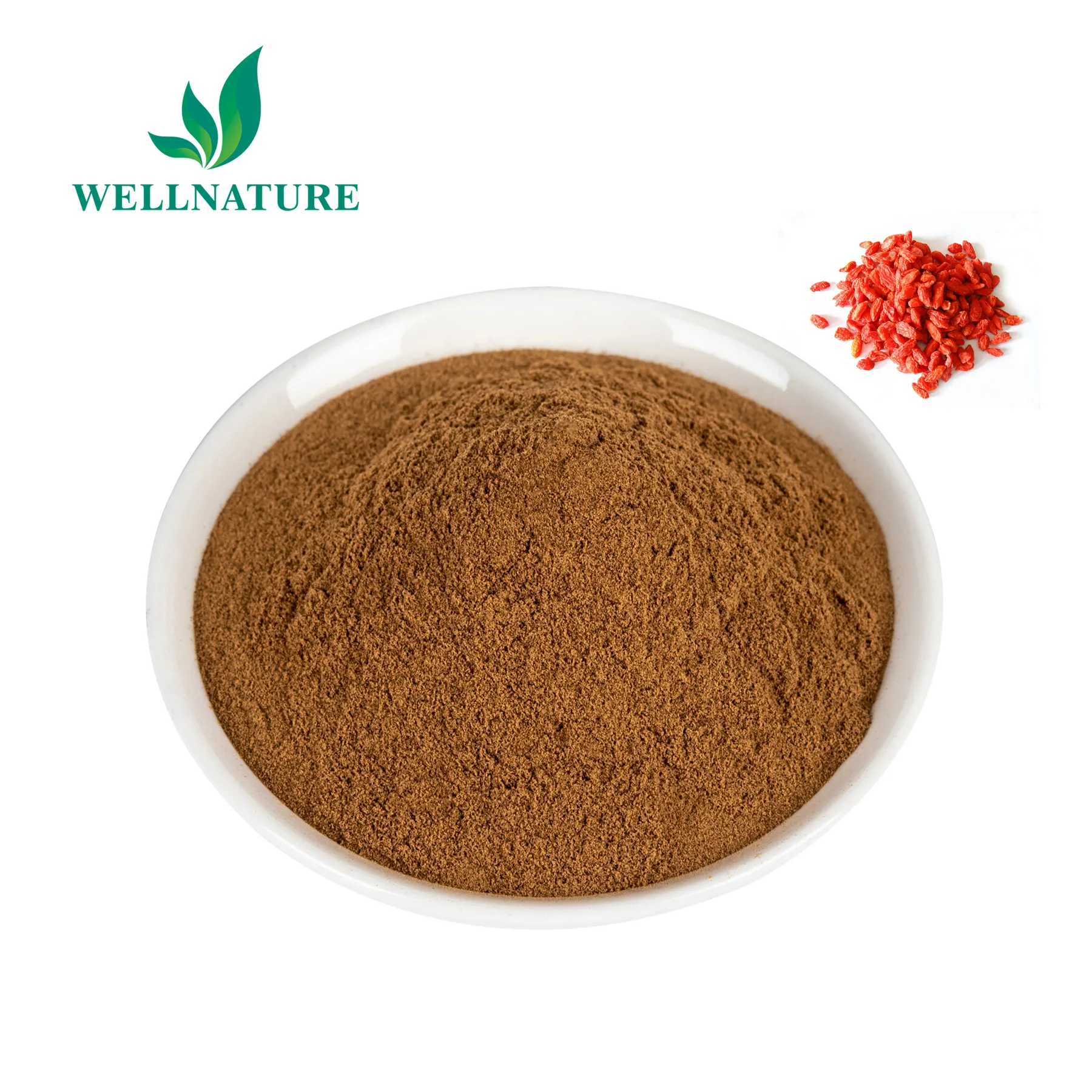 Wholesale Pure 10%-50% Polysaccharides Goji Berry Powder Natural Lycium Barbarum Extract