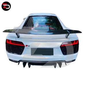 Ventes chaudes 2017-2020 Kit carrosserie de style Vors pour <span class=keywords><strong>Audi</strong></span> R8 avec lèvre avant en fibre de carbone, diffuseur arrière, spoiler - Product Image 3