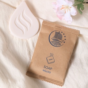 Jabón Ecológico para Hoteles y Spas, Jabón de Limpieza Profunda, Empaque de Papel Kraft, Jabón en Barra Desechable para Hoteles - Product Image 2