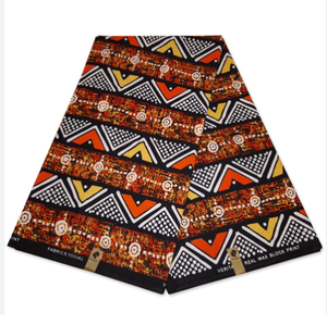 Cire véritable africaine personnalisée Aso Oke tissu coloré Ankara Style tissu imprimé africain tissu en coton - Product Image 3