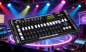 Console DMX512 LED RGBW série Crocodile professionnelle pour éclairages <span class=keywords><strong>de</strong></span> scène DJ en aluminium - Product Image 5