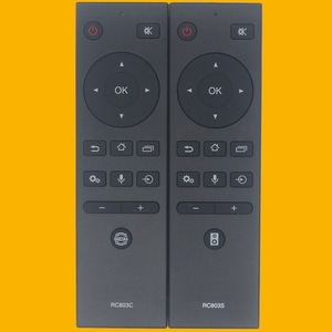 คริสตัลบีดส์รีโมทคอนโทรล RC803C RC803S สำหรับโตชิบาทีวีเสียงพร้อมรหัสกลิ้ง 15x4.2x1.7 ซม. สีดำ - Product Image 1