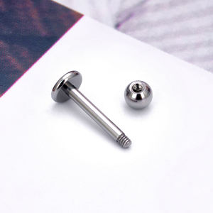 Оптовая продажа, титановое циркониевое кольцо для ушей - Product Image 4