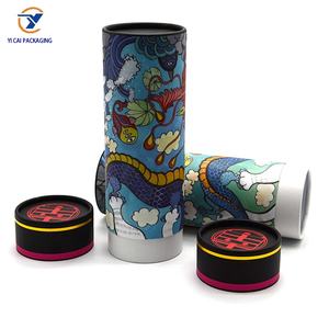 <span class=keywords><strong>Proworks</strong></span> Diseño personalizado Botella de agua aislada a todo color con tubo de papel biodegradable Embalaje Cilindro de regalo Caja de cartón - Product Image 6