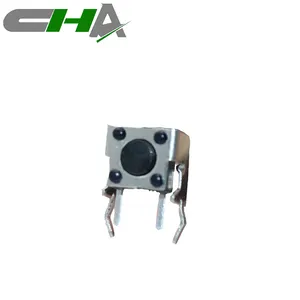 Interruptor táctil de ángulo recto serie CHA CTS 6x6mm 6*6*5 Interruptor táctil lateral