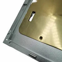Boîtier de clavier personnalisé en aluminium CNC 6063, laiton, cuivre, 60, 65, 75 %, avec anodisation, brossage, PVD, laque transparente